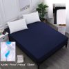 Navy-Blue-Water-Proof-Fitted-Sheet