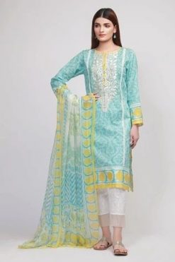 khaadi 101 embroided lawn with chiffon dupata collection 2022