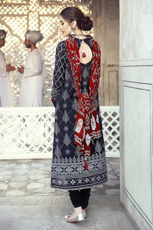 cross stitch Embroidered summer lawn collection 2022