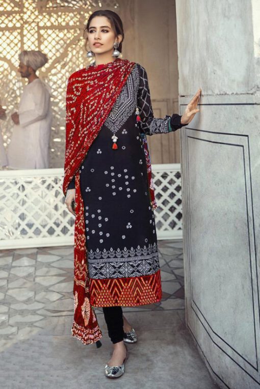 cross stitch Embroidered summer lawn collection 2022