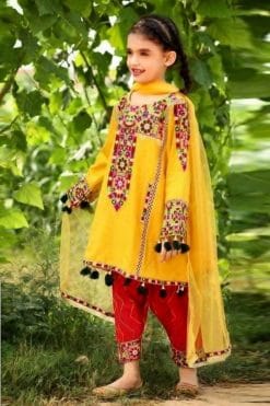MariaB Kids Lawn Collections 2021 with Mirror Work
