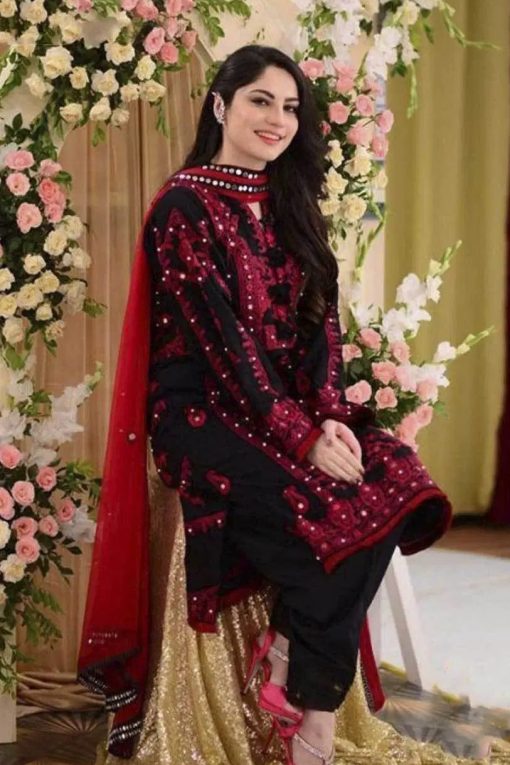 neelam munir latest lawn collection 2021 fancy dress with mirror work | neelam munir dresses 2022