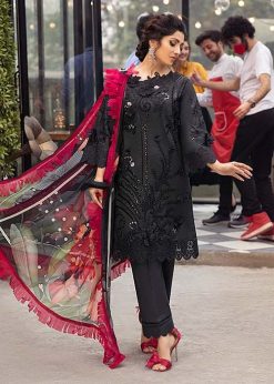 Mushq embroidered lawn 2021 mushq eid lawn suit 2021