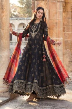 MariaB New Arrivals 3pcs Embroidered Dhanak Suit 2022