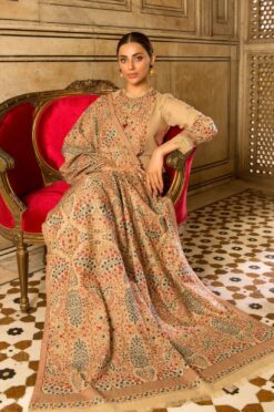 bareeze embroidered winter dhanak collections 2023