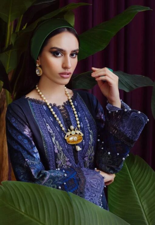 jade by Firdous embroidered winter linen 2023