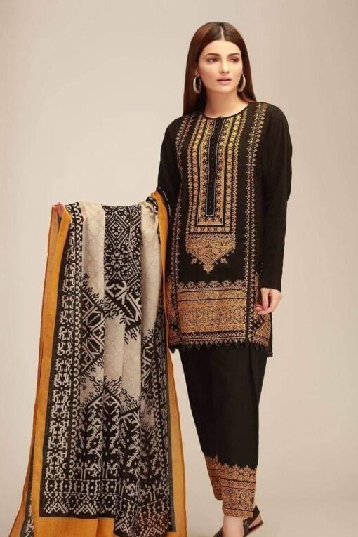 Khaadi Embroidered Winter sale offer 2022