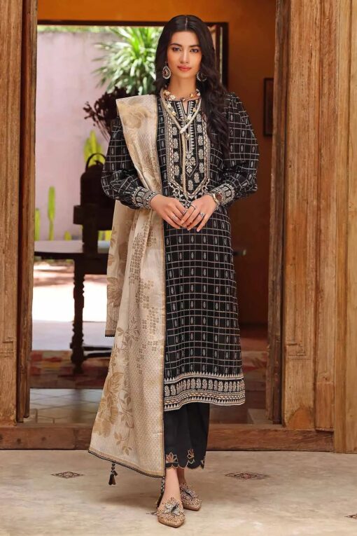gull ahmad Dhanak embroided lawn collection 2021 | gul ahmad linen embroidered 2022