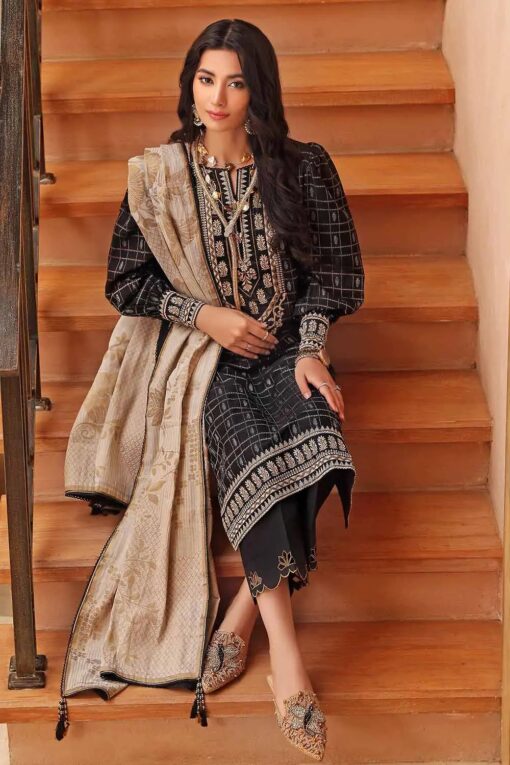gull ahmad Dhanak embroided lawn collection 2021 | gul ahmad linen embroidered 2022
