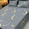 3 Pcs printed cotten bedsheet 2022