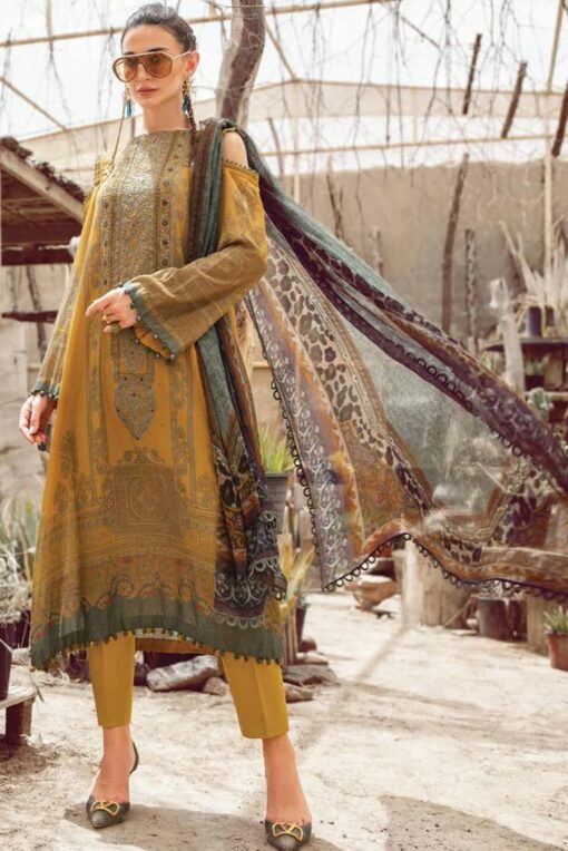 Mariab embroidered summer lawn collections 2023