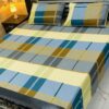 3 Pcs printed cotten bedsheet 2022
