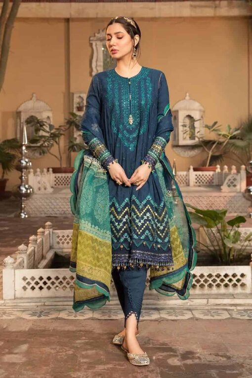 Mariab embroidered summer lawn collections 2023
