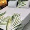 3 Pcs printed cotten bedsheet 2022