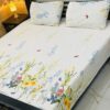 3 Pcs printed cotten bedsheet 2022