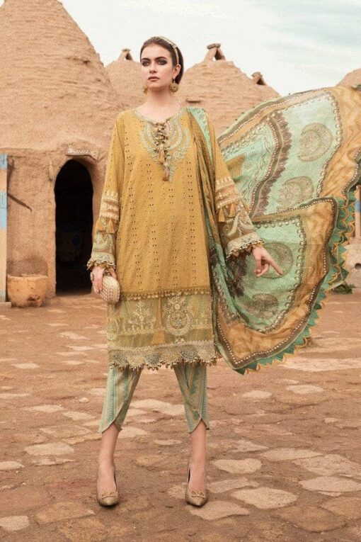 Mariab embroidered summer lawn collections 2023
