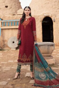 Mariab embroidered summer lawn collections 2023