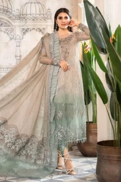 Mariab embroidered summer lawn collections 2023