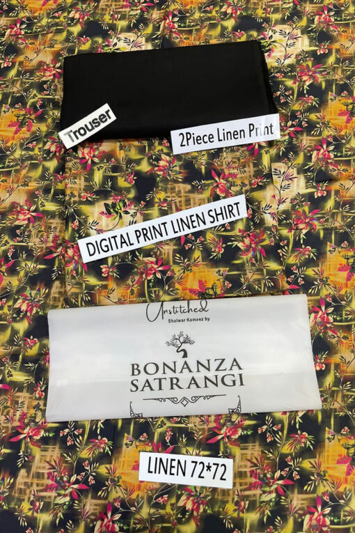 Bonanza Digital Printed 2pc Linen collection 2023
