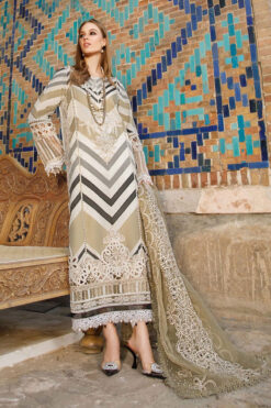 Mariab embroidered Winter dhanak collections 2023