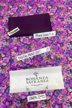 Bonanza Digital Printed 2pc Linen collection 2023