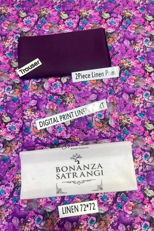 Bonanza Digital Printed 2pc Linen collection 2023