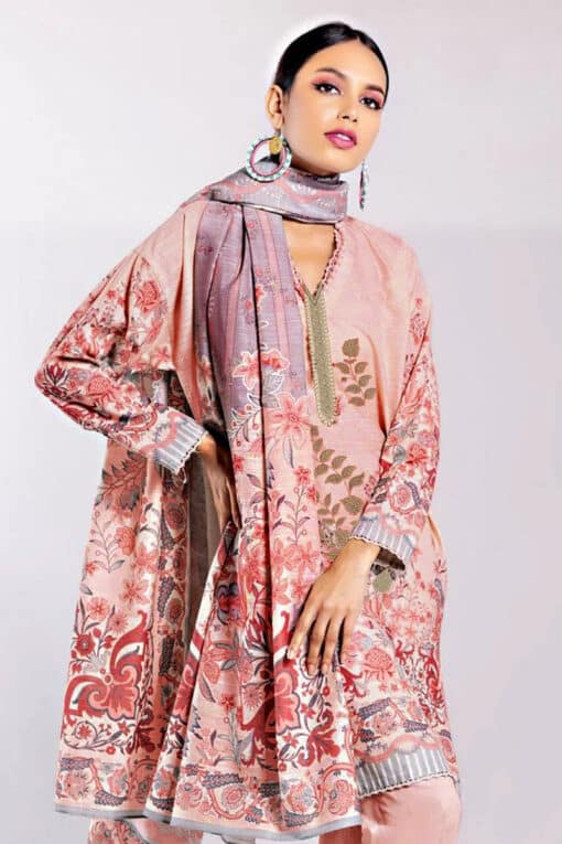 Khaadi embroidered Winter dhanak collections 2023