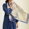 Digital Printed Silk Poetry Wool Shawl 2023