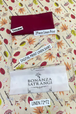 Bonanza Digital Printed 2pc Linen collection 2023