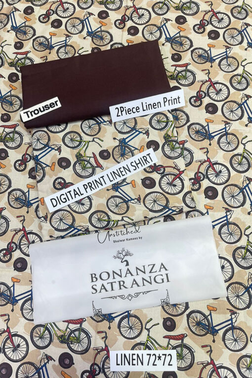 Bonanza Digital Printed 2pc Linen collection 2023