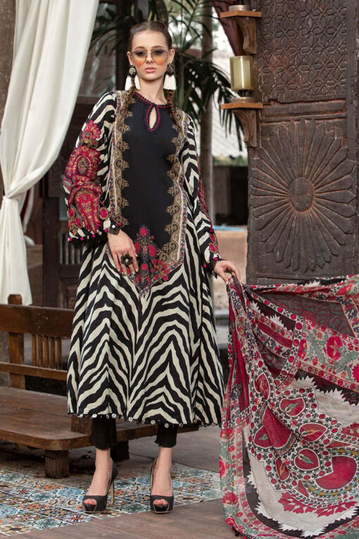 Mariab embroidered Winter dhanak collections 2023