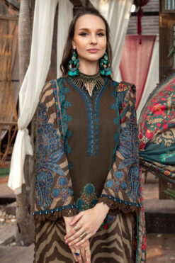 Mariab embroidered Winter dhanak collections 2023