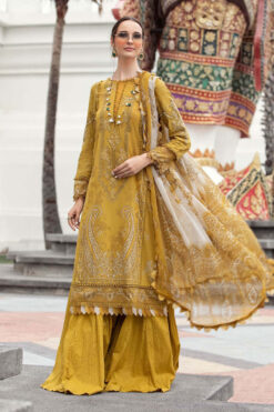 Mariab embroidered Winter dhanak collections 2023