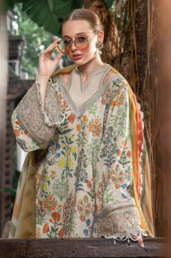 Mariab embroidered Winter dhanak collections 2023