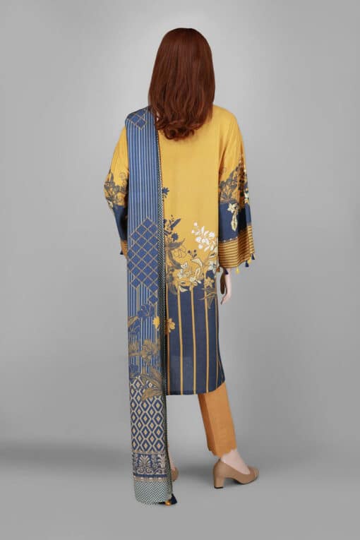 Saya embroidered Winter dhanak collections 2023