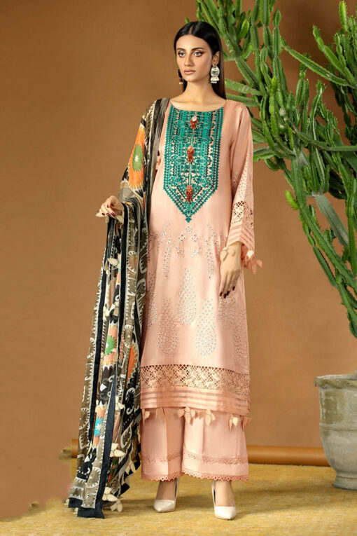 LimeLight embroidered Winter dhanak collections 2023
