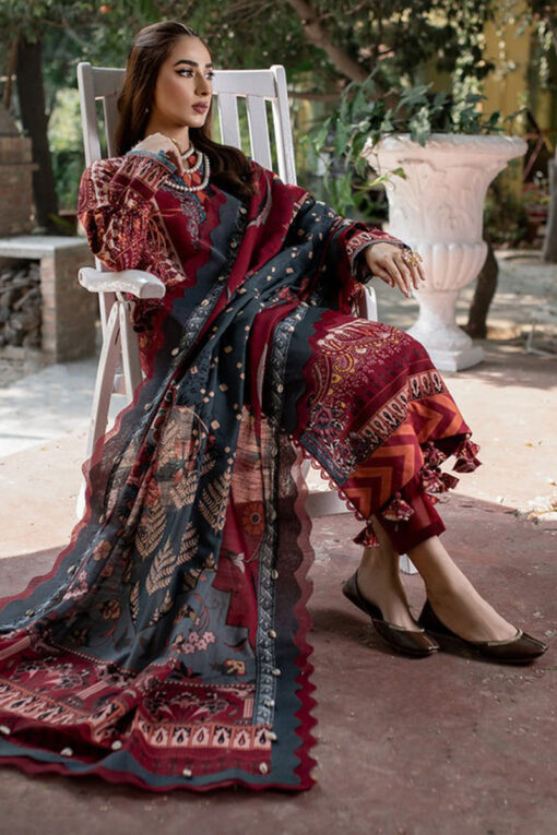 Jade By Firdous embroidered Winter dhanak collections 2023