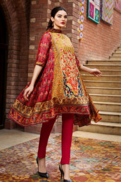 3pcs embroidered winter linen collections 2023