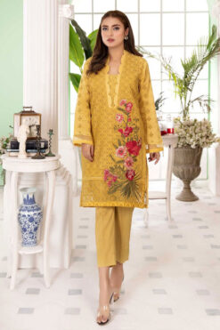 3pcs embroidered winter linen collections 2023