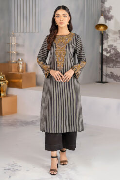 3pcs embroidered winter linen collections 2023