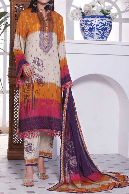 Al Zohaib embroidered dhanak collections 2023