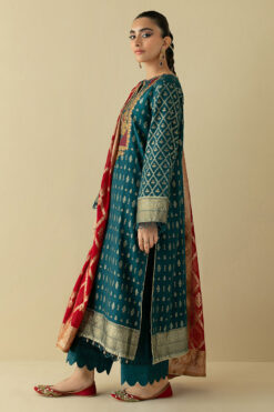 3pcs embroidered winter linen collections 2023