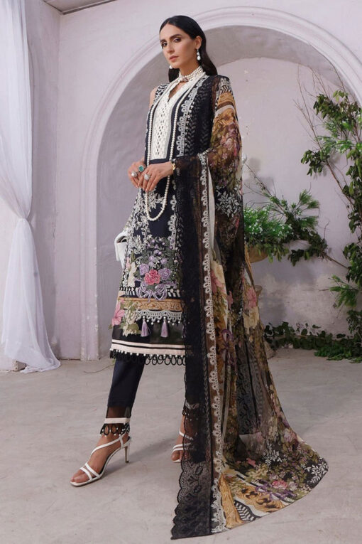 3pcs embroidered winter linen collections 2023