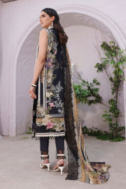 3pcs embroidered winter linen collections 2023