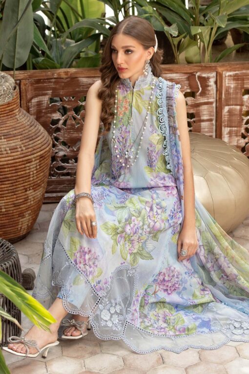 3pcs embroidered winter linen collections 2023