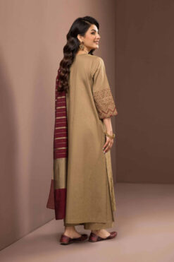 3pcs embroidered winter linen collections 2023