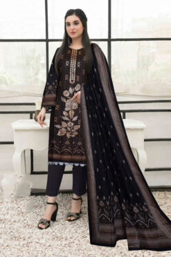 Bin Saeed embroidered Winter dhanak collections 2023