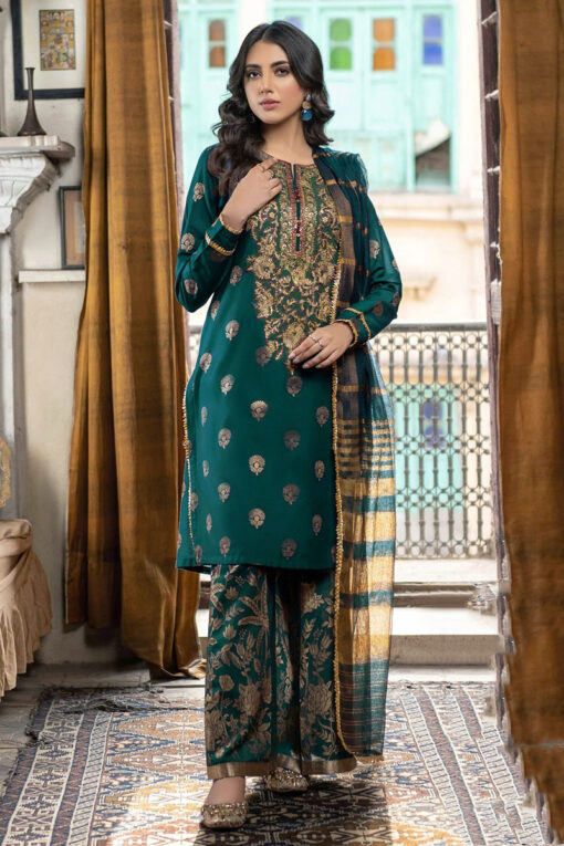 LimeLight embroidered Winter dhanak collections 2023