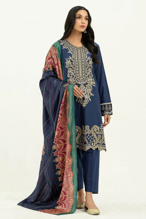 LimeLight embroidered Winter dhanak collections 2023