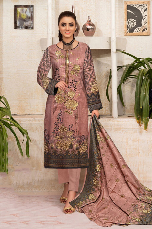 Al Karam embroidered Winter dhanak collections 2023